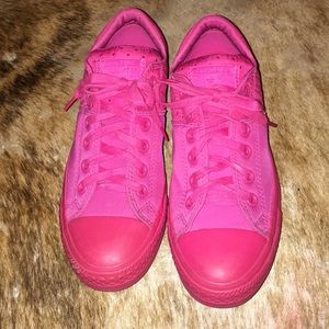 Pink Chuck Taylor Converse size 8